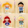 Plush Toy Keychain Hanging Charm With Messy Hair And Freckles For Teens Collectible Plush Gift