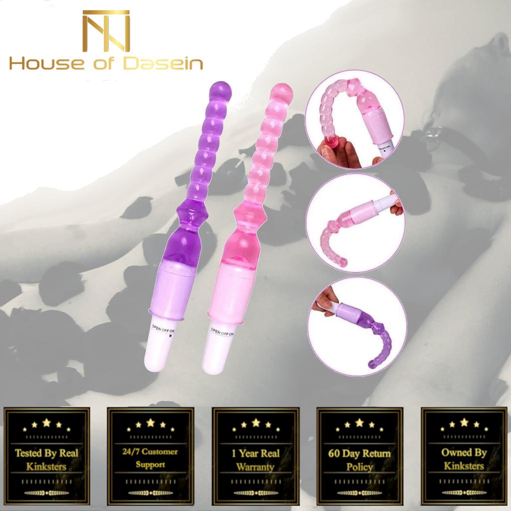 Silicone Jelly Anal Beads  Butt Plug  Flexible Waterproof Anal Balls & Beads