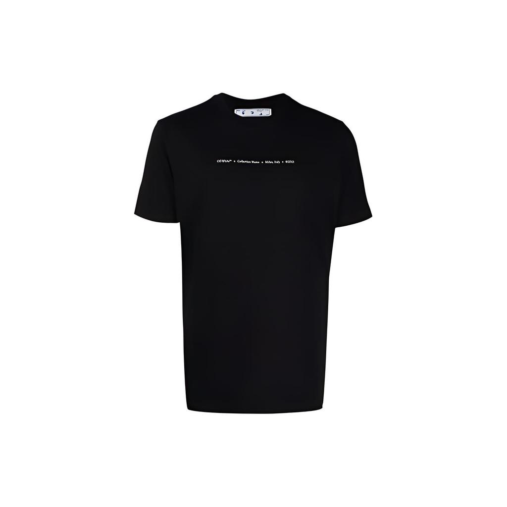 OFF WHITE Tornado Arrow Slim Fit T Shirt OMAA027F21JER0101084