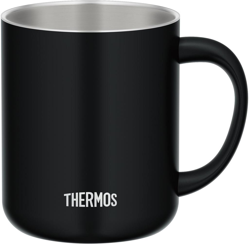 Thermos Vacuum Insulated Mug, 450ml, Smoke Black, JDG-452C, SMB