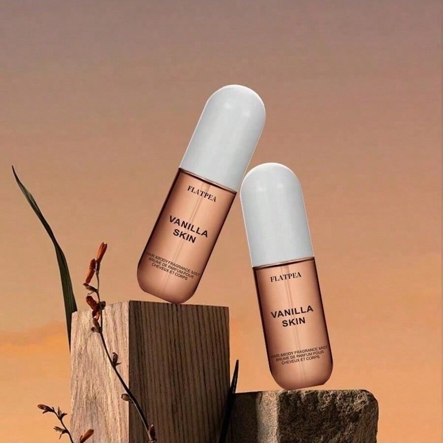 Coconut Vanilla Body Spray 50ml Alcohol-free Long-lasting Fragrance Ideal for Office Holiday Travel Essentials