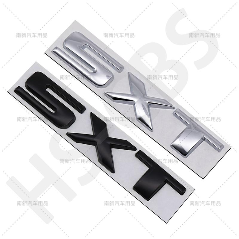 Bxfzp9 Adesivi per Auto con Logo SXT Emblema Posteriore 3D in ABS Decalcomania Emblema SXT Adesivi Decorativi per Carrozzeria Accessori per Auto
