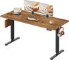 DEVAISE Height-Adjustable Desk 160×70 cm, Quiet Motor with 3 Height Memory Settings, Adjustment Range 72–118 cm, Ergonomic Sit-Stand Desk for Office