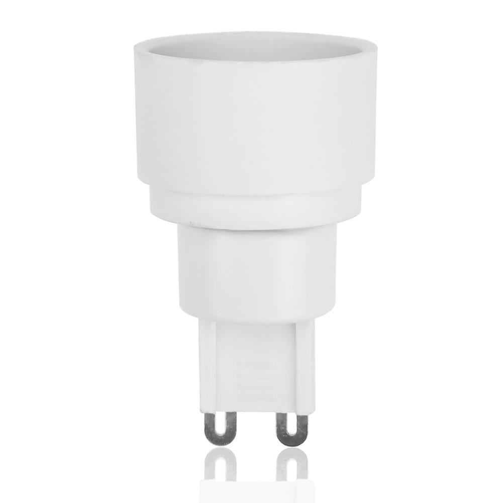 5pcs G9 to E14 LED Lamp Base Holder Converter Professional Light Adapter Socket Lighting Parts Accessories White