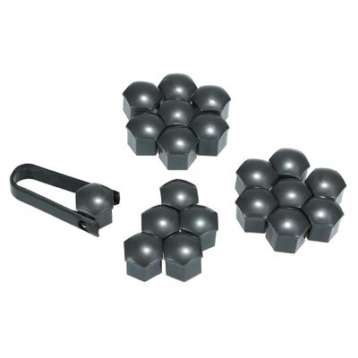 20 Stück Universal 19 mm Radmutternabdeckungen Radmutternkappen Schraubenschutz