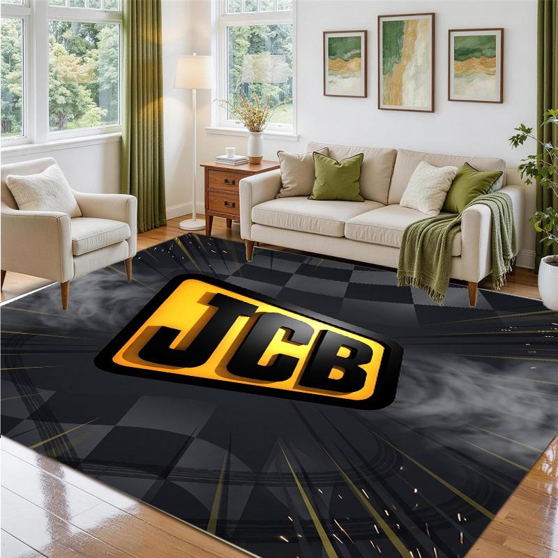 JCB Design Crystal Velvet Rug Soft Decorative Mat for Bedroom Entrance