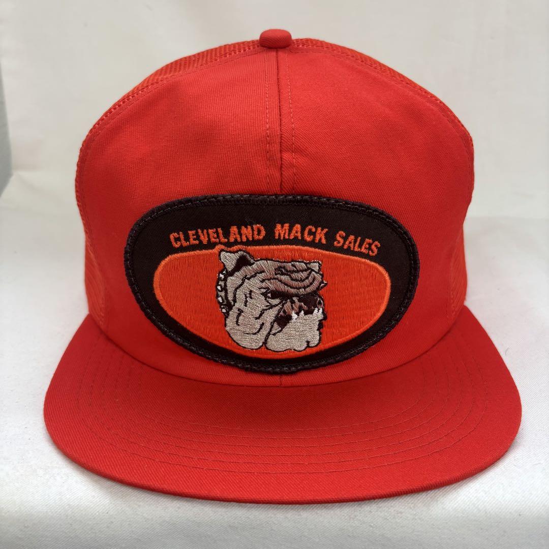 

[USED] MACK TRUCKS K-PRODUCTS Orange Mack Truck Cap