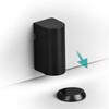 Home Use Black gray white gold silver Magnetic Door Stop Heavy Duty Holder Strong Holding Force Tool-free Installation