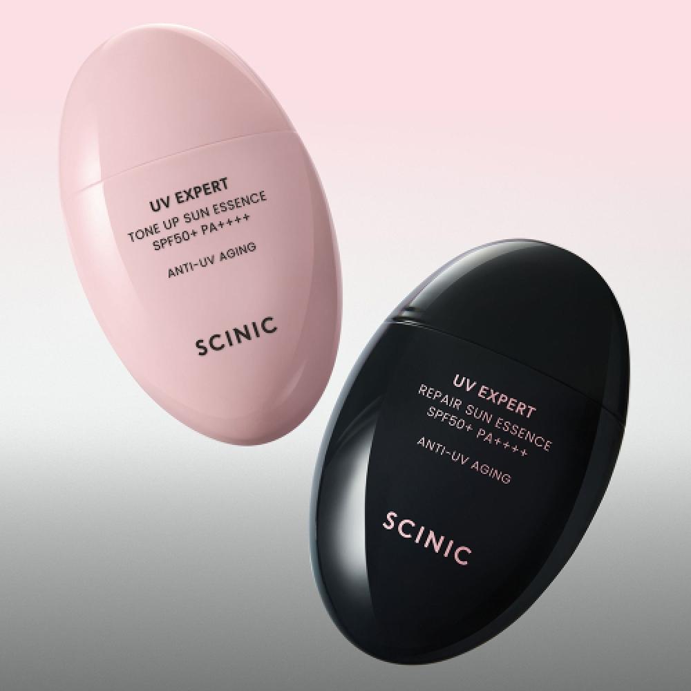 Scinic Uv Expert Sun Essence Tone Up + Repair 2 Types FREE