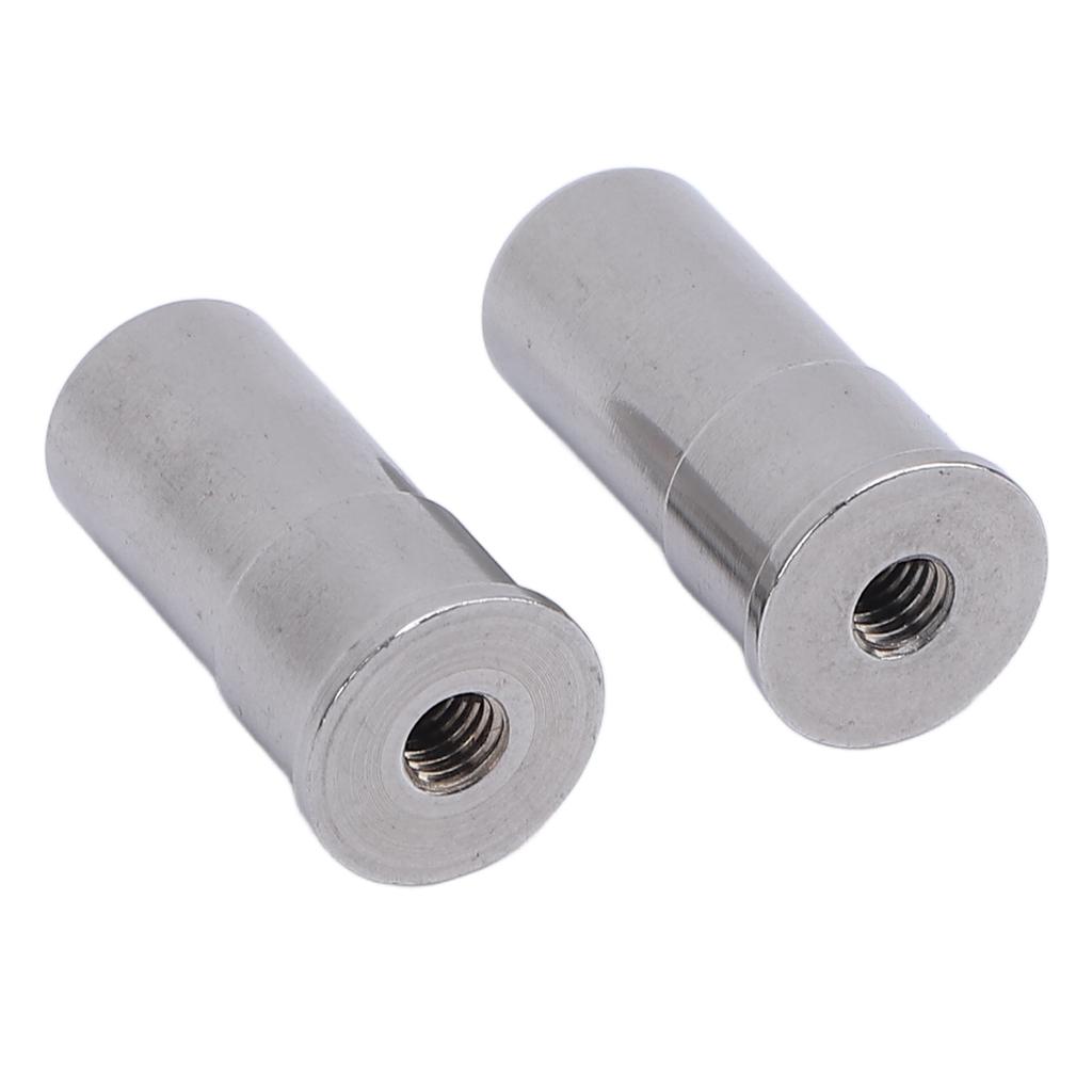 2 Pcs Steering Column Pivot Pins Oversized 304 Stainless Steel Improve Driving Safety Handling for Cars Trucks
