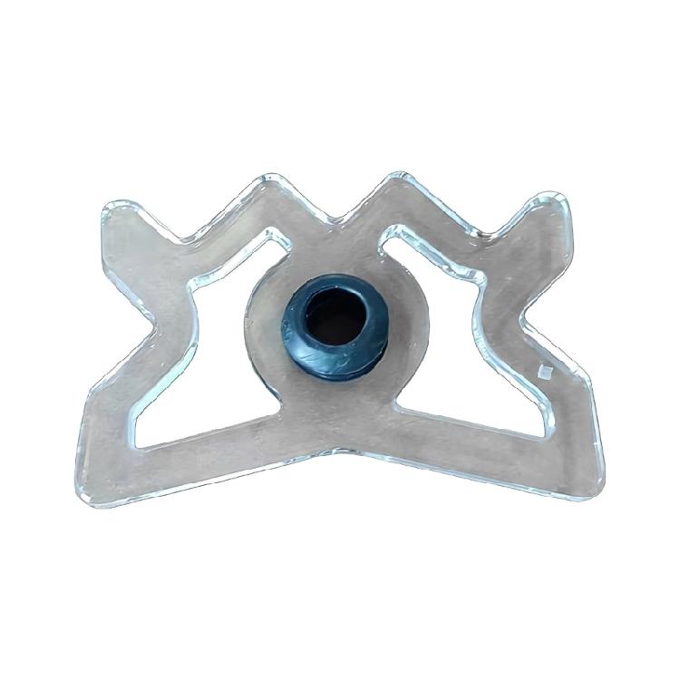 Slip On Cue Bridge for Pool Table Billiard Bridge Head Acrylic Clear Pool Cue Bridge Head Billiard Cue Bridge Head 1