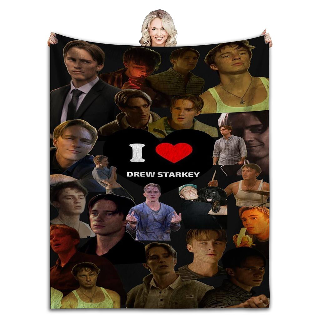 Rafe Cameron Decke Drew Starkey Dekorative Flanelldecke Für Schlafzimmer Warm Weich Maßanfertigung Qualität Tagesdecke Geschenkidee