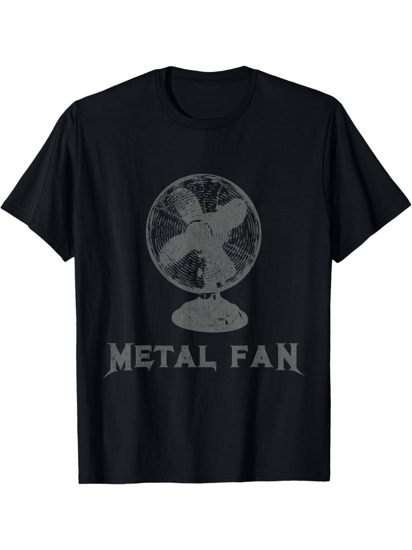 

Heavy Metal Music T-Shirt with Iconic - Loose Fit Casual Round Neck Summer Tee for Concerts XXL