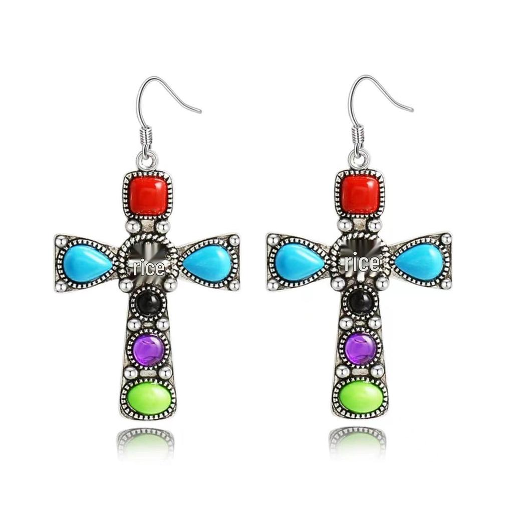 Chic Reflective Sequin Heart Dangle Earrings - Childlike Nightclub Fashion with Ear Hooks