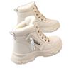 2024 Women's Warm Fleece-Lined Snow Boots: Thick-Soled, High-Top Winter Style
