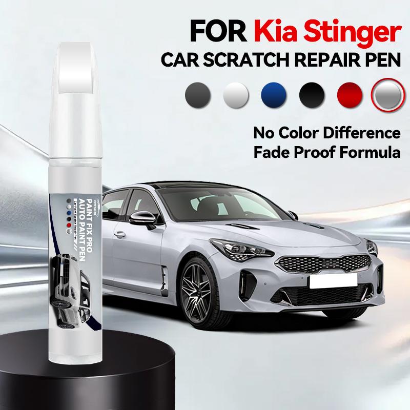 

Vehicle for Exclusive Use Car Paint Repair Pen For 2017-2023 Kia Stinger Paint Scratch Repair Accessories Black ABP Silver C4S W срібний