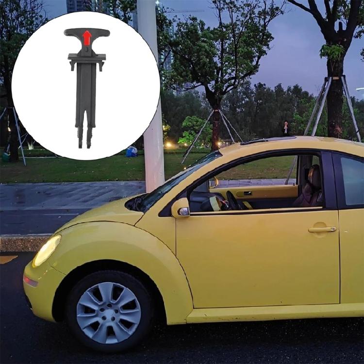 Plastic Hood Latches Handle Replace 1C0823593D Smooth Operation and Minimal Maintenance in Repair Applications