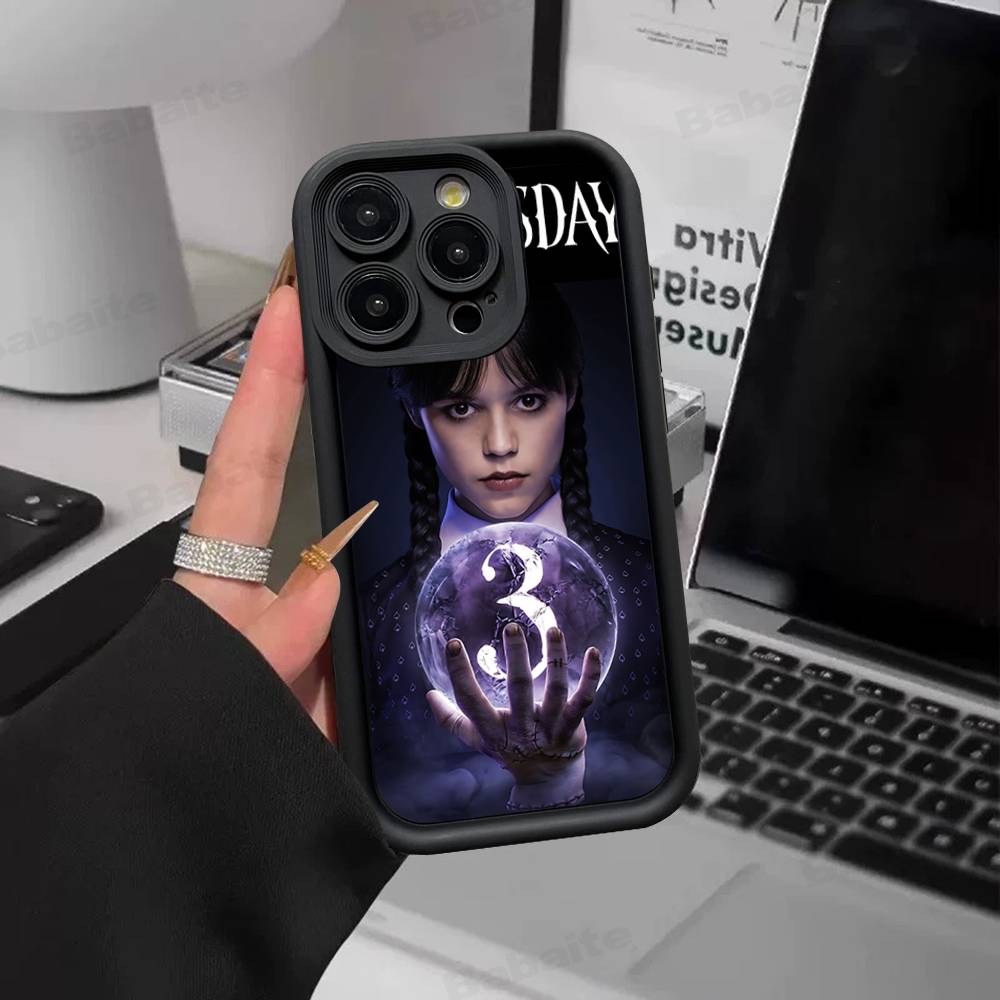 Custodia per Telefono MOVIE W-Wednesday Per IPhone 17 16 15 14 13 Pro Max Plus 12 11 Cover
