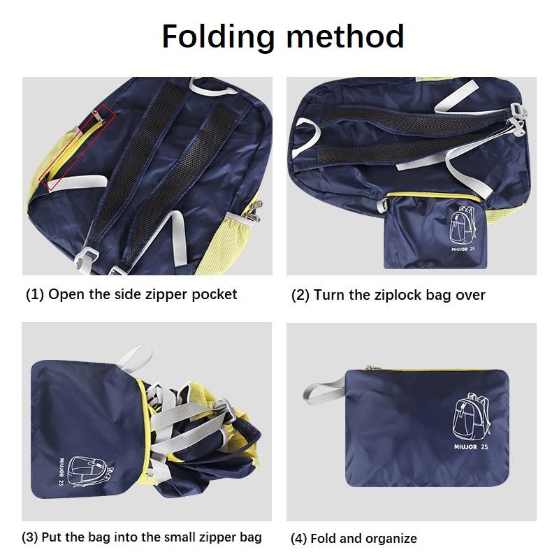 Lightweight Ultra-thin Foldable Backpack Portable Travel Backpack