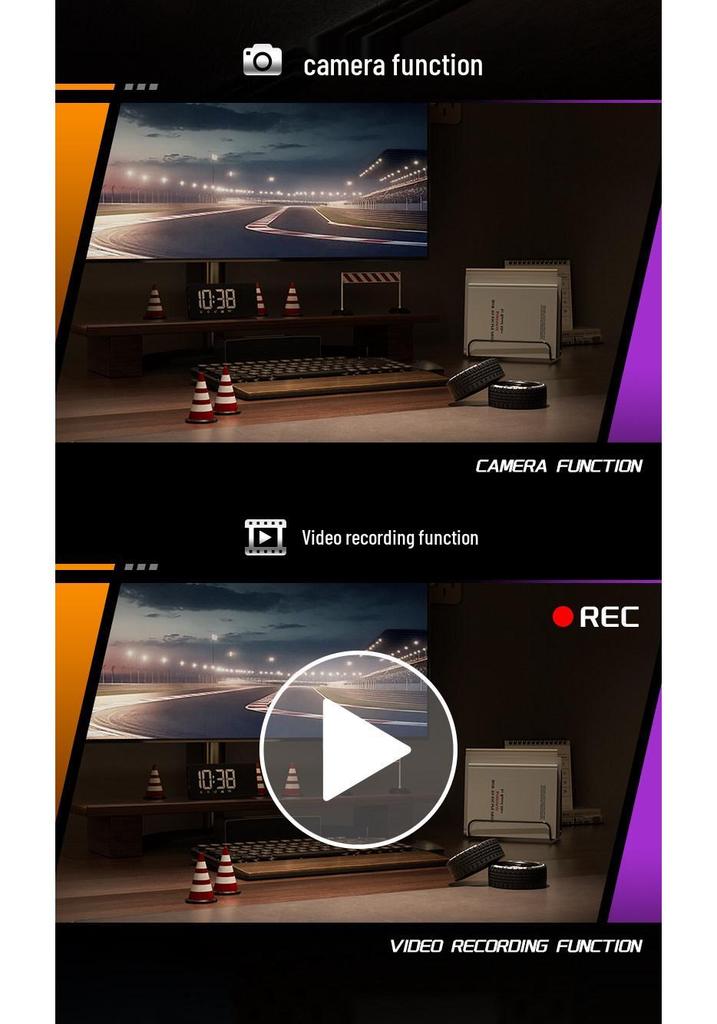 High-Speed 4WD RC Drift Car with Camera - Smart 911S