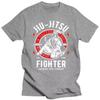 Men Clothing In Jiu Jitsu We Trust Martial Arts T-shirt Mma Fighter Adult Tshirt Fashion Design Men Fashion Cotton Print T Shirt