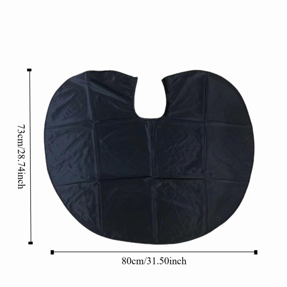 Dye Cape Black Half Apron Short Hairdressing Apron Waterproof Makeup Apron  Barbershop