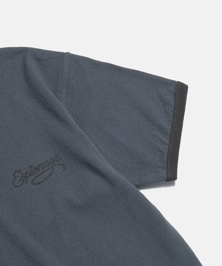 ESPIONAGE Rope Logo Ringer Tee Slate