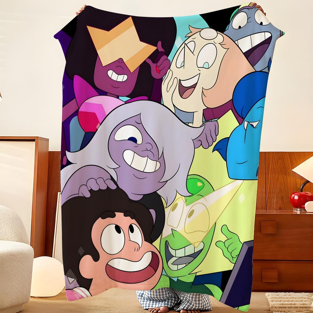 Coperta in Flanella S-Steven U-Universe-ee, Leggera e Accogliente, Resistente Lavabile carina Fresca