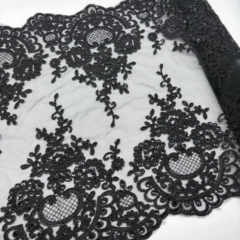 Exklusivt För Spets Bilben Spets 34 Cm, Bilateral Strandbroderi, Hemmjuka Tillbehör