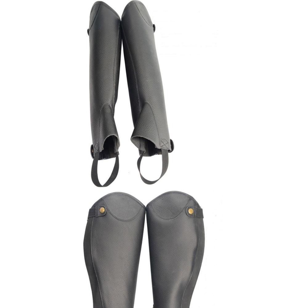 Jambiere de echitație din piele de vacă din microfibră Cizme de călărie durabile Acoperire Protectoare pentru corp Echipament de protecție moale Echipament pentru cal