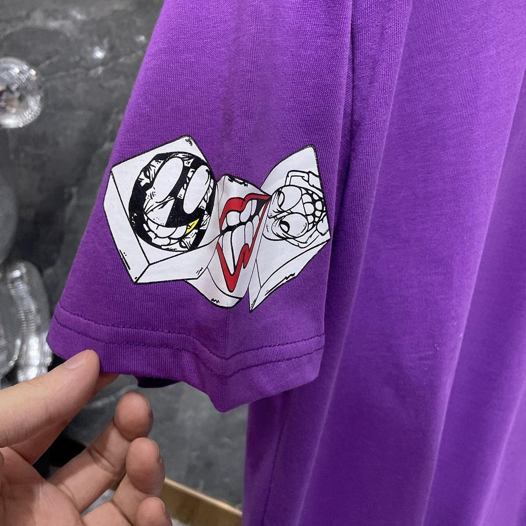 GZ-8925 CHROME HEARTS 2025 Summer New High Quality Cotton Round Neck Loose Large Size Men's and Women's T-shirt Couple T-shirt