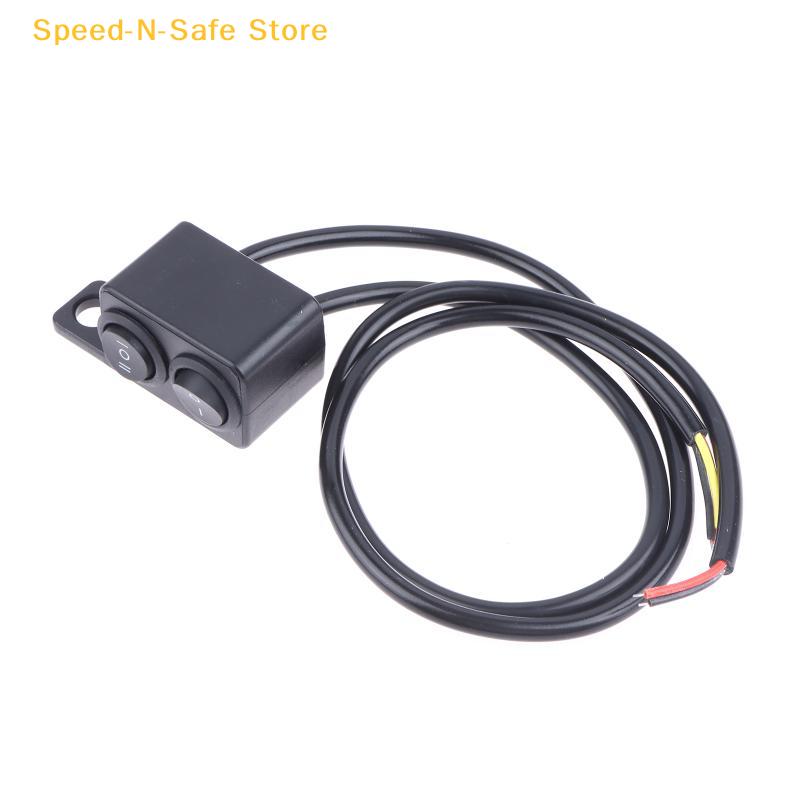 Switch Connector for Motorcycle Handlebar Two Gears Three Gears Light On Off Button Heavy Duty for Street Bike