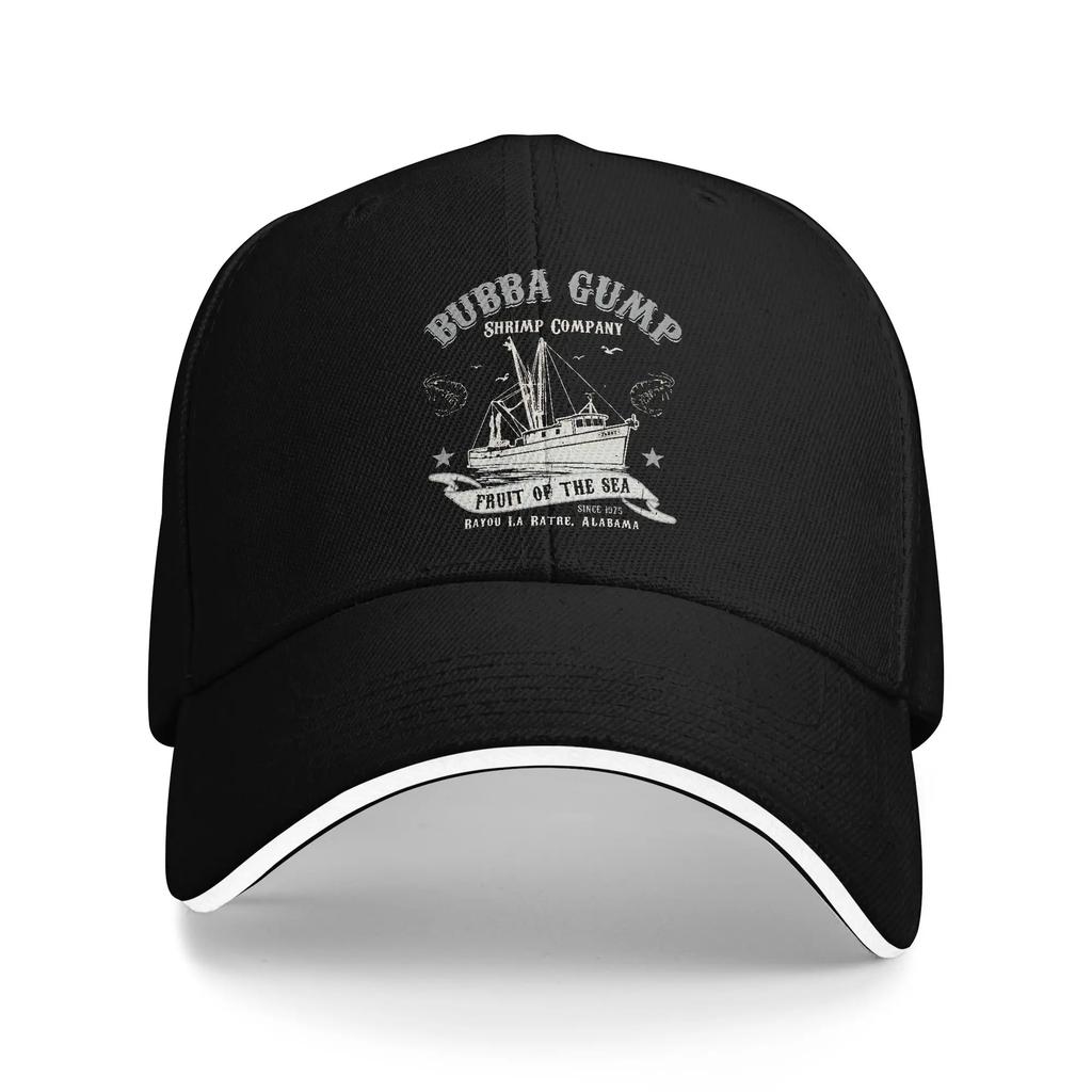 New Men Women Bubba Gump Shrimp Co Sandwich Hat Hiphop Baseball Caps Snapback Caps Sun Hats Adjustable Dad Hat Summer