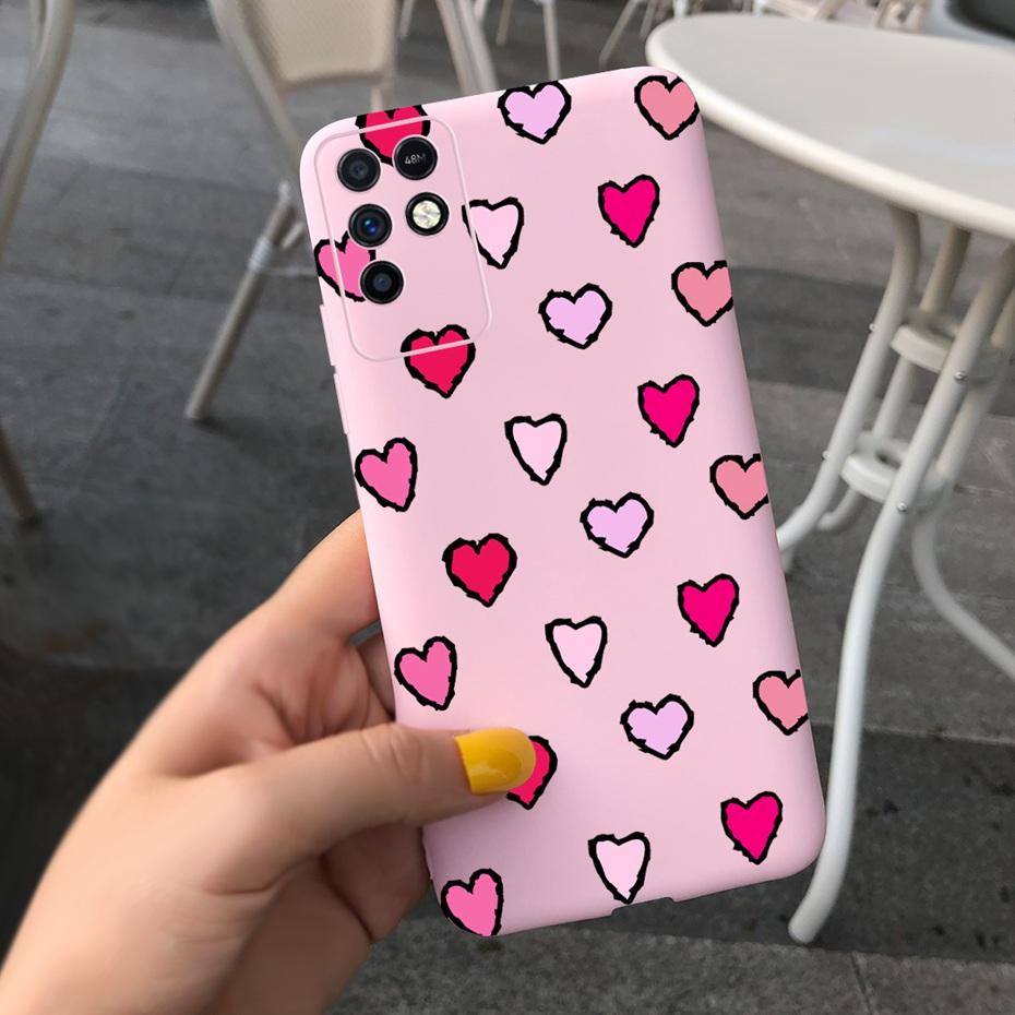 For Infinix Note 10 Case Note 10 Pro Beautiful Girl Flower Pattern Phone Case Soft Silicone Cover For Infinix Note10 Pro 10 Pro