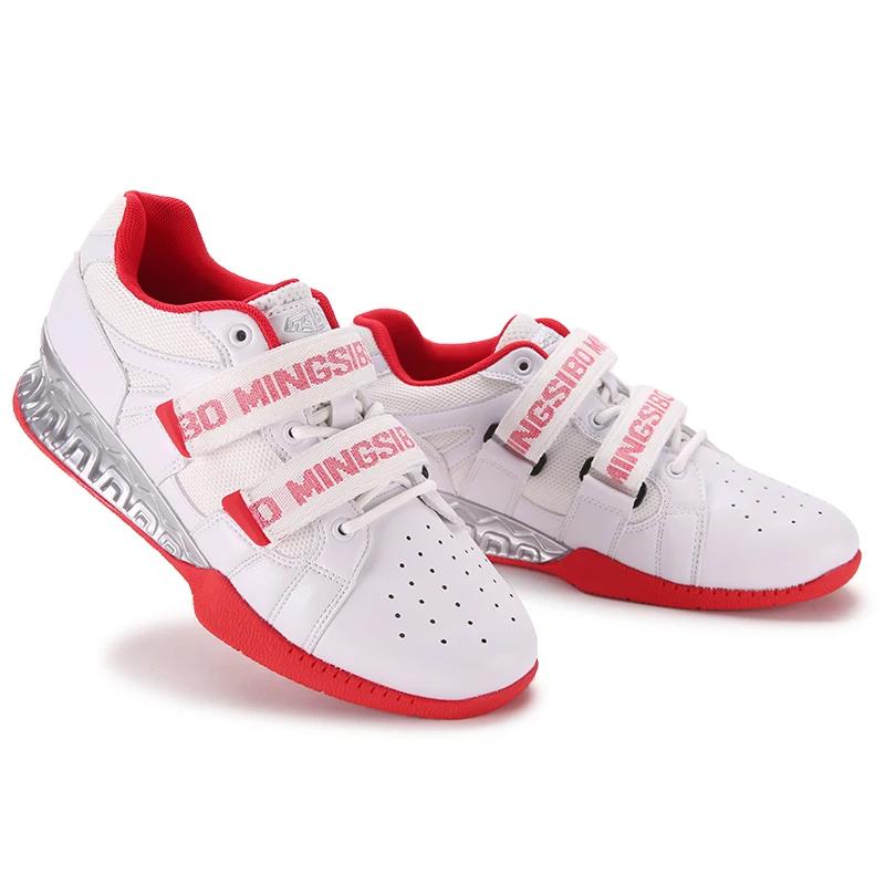 Non Slip New Men Weightlifting Shoes Exercise Cushioning Size 38-47 Sneakers for Weightlifting