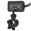 Waterproof Dual Recording Motorcycle Dash Cam with 720P HD Front and Rear Capture