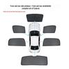Magnetic Sunshade Screen for Chery Tiggo 8 - Heat Insulating Car Curtains