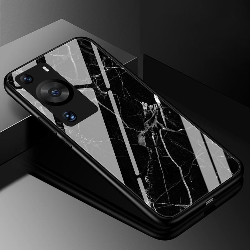For Huawei P60 Pro Case Cover for Huawei P60 Pro Fundas Tempered Glass Case Hard Shockproof Coque Bumper For Huawei P60Pro Case