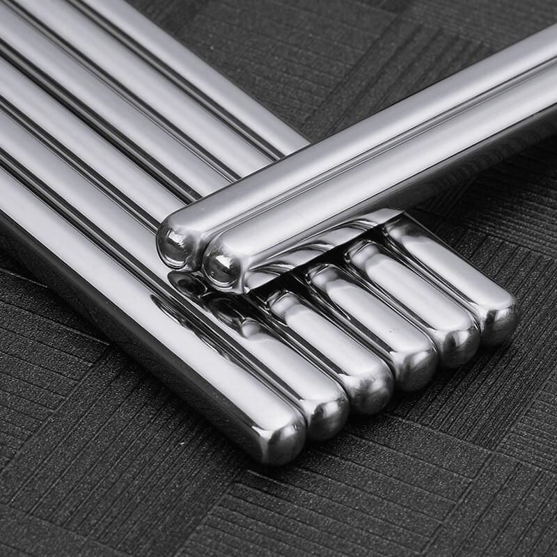 Ru Han 304 Stainless Steel Square Head Threaded Chopsticks