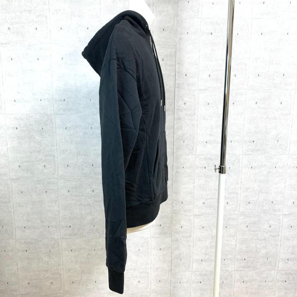 [USED] Sold out (Overseas exclusive) HELIOT EMIL Black Logo Hoodie