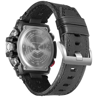 Italian Leather Watch Band for Casio Casio Band GST-210 / GST-300 / GST-400 / GST-410 / GST-210B / GST-S100D / GST-S210B G-Shock