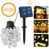 cshare Solar LED String 50 IP65 8 Automatic Nighttime Camping Garland Suitable for New School and Solar Panel Decorative Lights Lights, Bulbs, 7M,