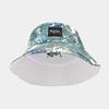 Colorful Men Reversible Printed Fisherman Bucket Hat sublimated Black And White Large size 58-60cm hats
