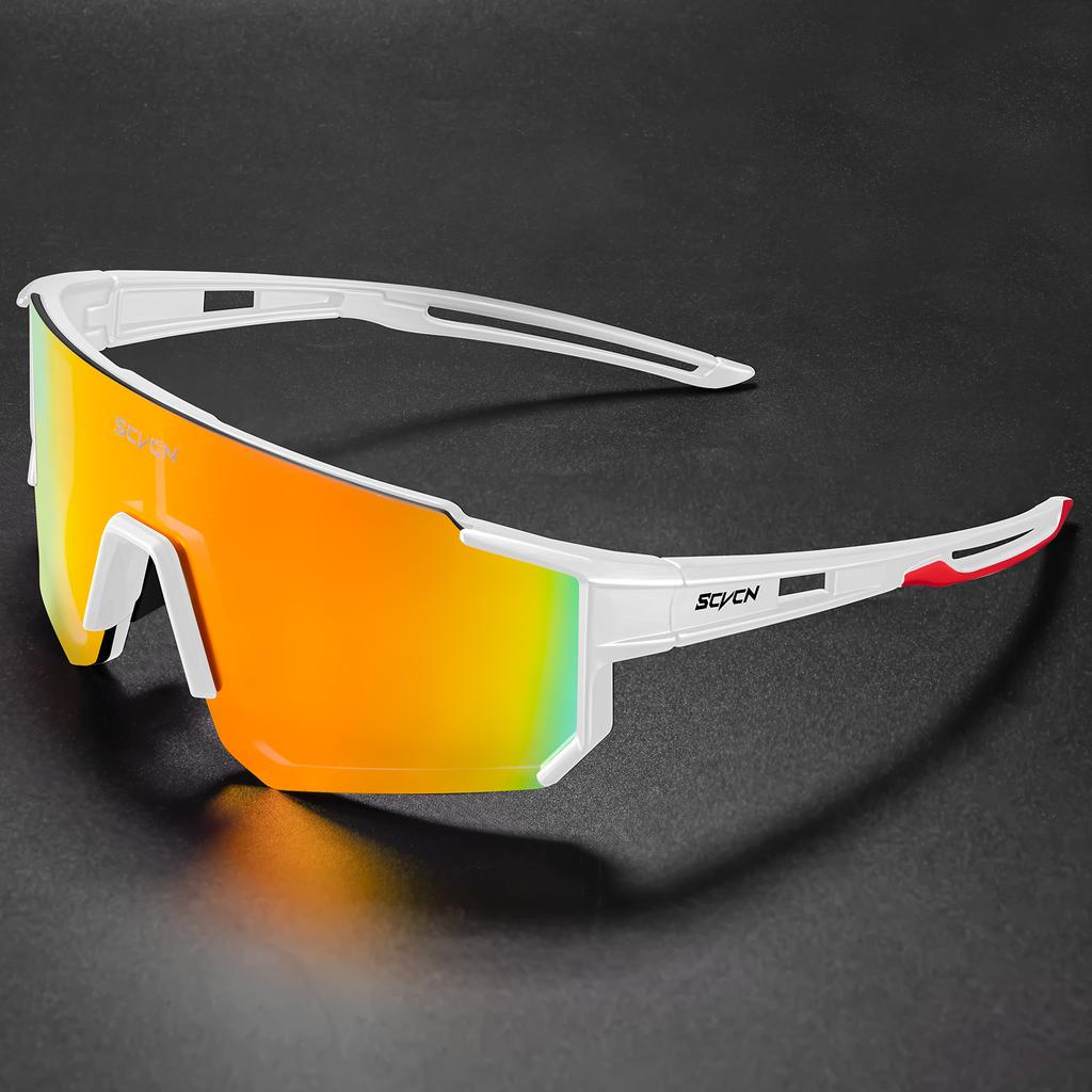 SCVCN Fashion Cycling Glasses Bike Baseball Sunglasses for Men UV400 Sports MTB Outdoor Goggles Bicycle Women Sunglasses Riding