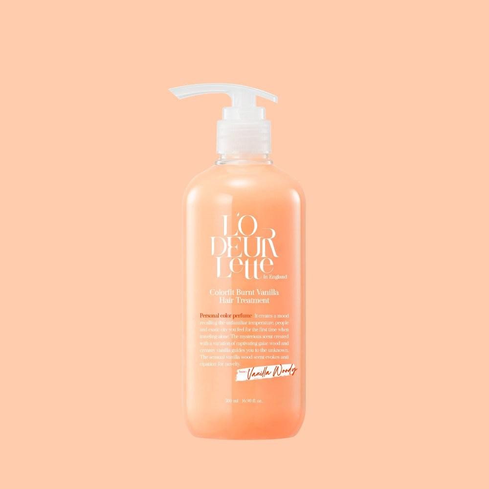 Lauderette Color Fit Burnt Vanilla Hair Treatment 1000ml, 1 piece, 1L