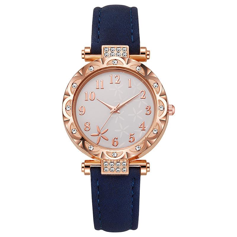 Ladies Student Simple Fashion Trend Waterproof Casual Atmosphere Quartz Women'S Watch