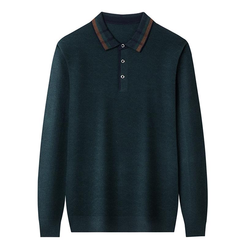 Весенне-осенняя новая мужская одежда без капюшона для отдыха среднего возраста — фото 4