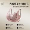 Lace Without Steel Ring, Large Size, Large Chest, Small Adjustment Type, Closed Breast Bra Cover Gathers Comfortably, New Model