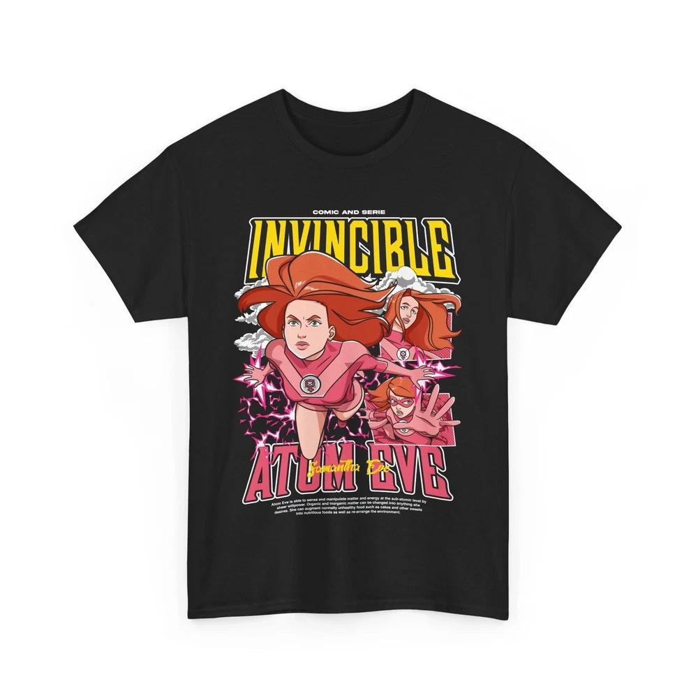 Anime ATOM EVE Black T Shirt S