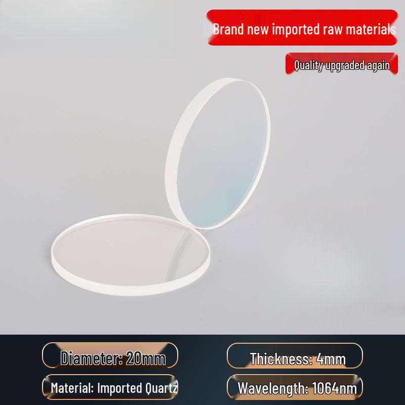 Handheld Welding Machine with Laser Protective Quartz Lenses: 30*5, 37*7, 18*2 Sizes